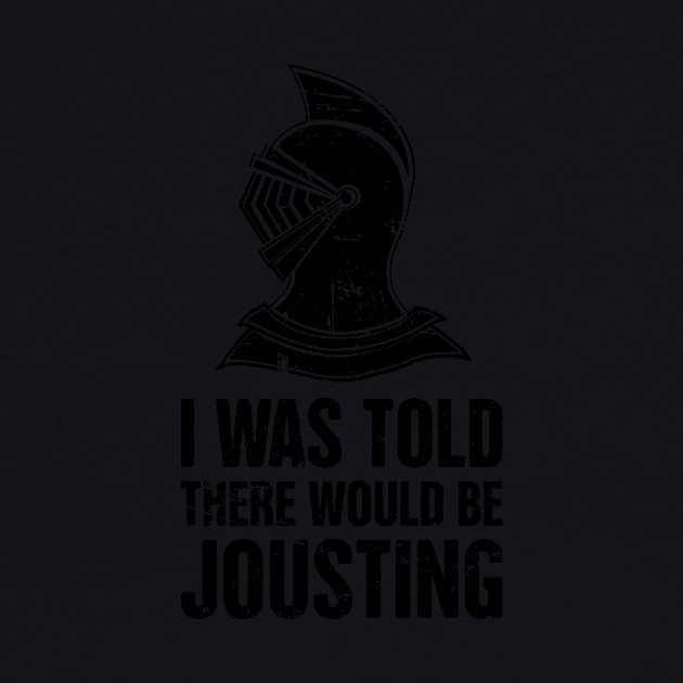 Jousting | Funny Renaissance Festival Design by MeatMan